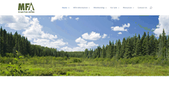 Desktop Screenshot of minnesotaforestry.org